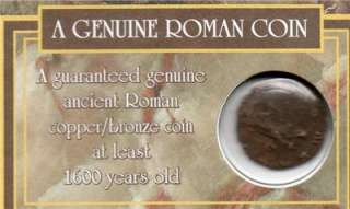 Roman coin on benham LTD edition cover,1600 years old  