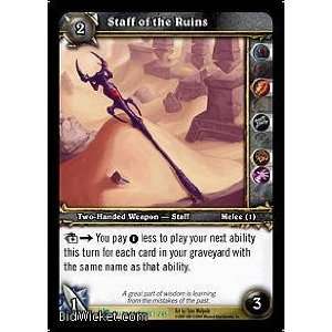   Fires of Outland   Staff of the Ruins #220 Mint English) Toys & Games