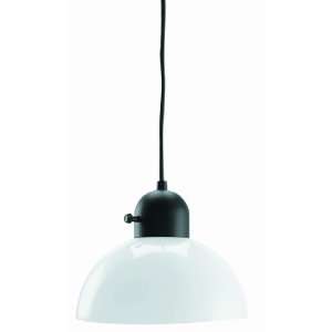  By Lite Source, Inc. Moon Collection Black / White Plastic 