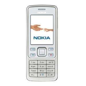  Nokia 6300 Unlocked Cell Phone   Silver Cell Phones 