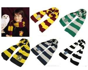 Harry Potter Scarf Costume Accessory Shawl Cosplay Neckwear 4 Color 
