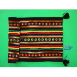   Peru / [Hand Made Multicolored Shoulder Bag] (Black Sides) Everything
