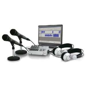  Technical Pro PM22 Podcast Mixer Kit Musical Instruments