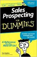 Sales Prospecting For Dummies Tom Hopkins