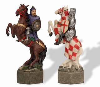 Extra Large Crusades III Theme Chess Set   7 King  
