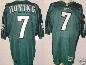 Bobby Hoying Eagles Custom Green Wilson NFL Jersey New  