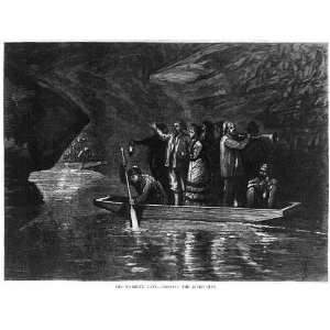  Mammoth Cave,Kentucky,KY Crossing the River Styx,1877 