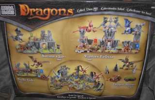 Mega Bloks Dragons Battle Gate Construction Blocks 9881  
