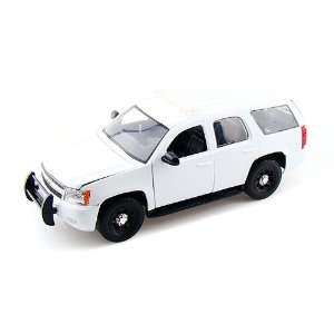  2010 Chevy Tahoe Police Blank 1/24 White Toys & Games