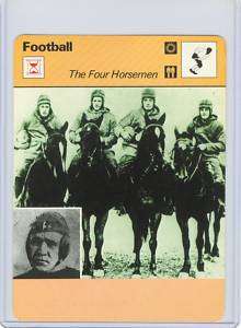 Sportscaster Football FOUR HORSEMEN Notre Dame #66 07  