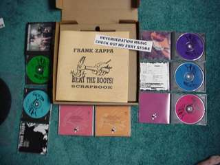 FRANK ZAPPA Beat The Boots II 8 CD BOX SET w/Book & Cap 081227037222 