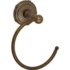  Bath hardware by fusion   brass tai chi towel ring in 
