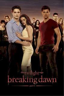 MOVIE POSTER ~ TWILIGHT BREAKING DAWN 1 CULLEN FAMILY  