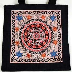 Celtic Flower Tote Bag Wiccan Wiccca Pagan Religious Spiritual New Age 