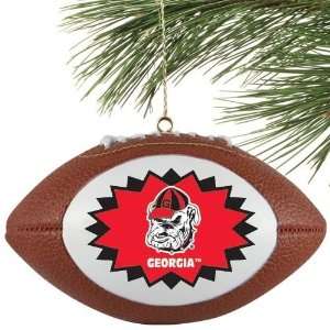  Georgia Bulldogs Mini Replica Football Ornament Sports 