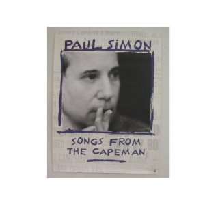  Paul Simon Promo Poster Simon and & Garfunkel songs fro 