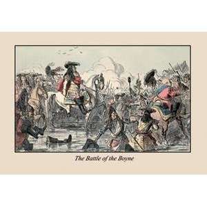  Vintage Art Battle of the Boyne   06730 6