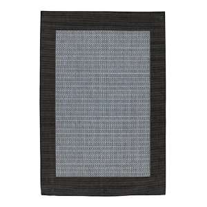  Blue/Black Checkered Field Rug, 39 x 55 Kitchen 
