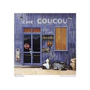  Cafe Coucou, Calvi Poster Print