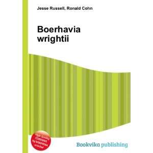  Boerhavia wrightii Ronald Cohn Jesse Russell Books