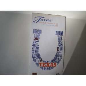 Texas Official Travel Map 2011 (Horse Shape with Highlights of Texas 