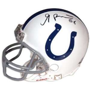  Gary Brackett Indianapolis Colts Autographed Mini Helmet 