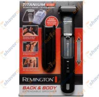 Remington BHT 650 Titanium Back and Body Groomer  