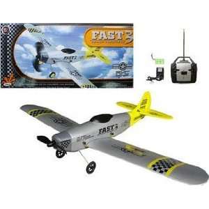  P 51 Mustang RTF Electric 2ch RC Plane Toys & Games