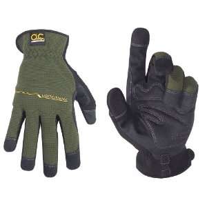 Custom Leathercraft 123L Workright Open Cuff Flex Grip Work Gloves 