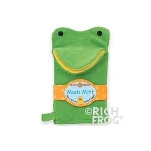  Terry Cloth Frog Wash Mitt 