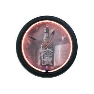  Jack Daniels Whiskey Bottle Neon Clock 20