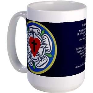   Mug navy, large Christian Large Mug by  