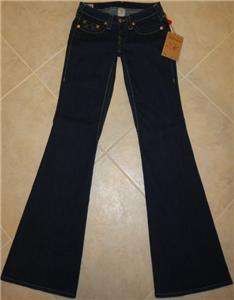 TRUE RELIGION JEANS DANI Low Rise Flare Womens size 27 NWT NEW  