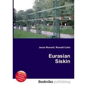  Eurasian Siskin Ronald Cohn Jesse Russell Books