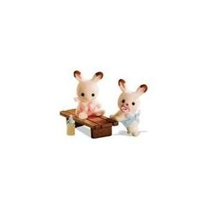  Calico Critters Hopscotch Rabbit Twins Toys & Games