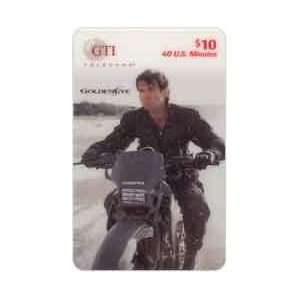   James Bond 007 GoldenEye Movie James Bond On Motorcycle Everything