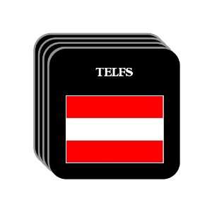  Austria   TELFS Set of 4 Mini Mousepad Coasters 