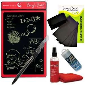  Boogie Board LCD Writing Tablet in Red with Boogie Board 