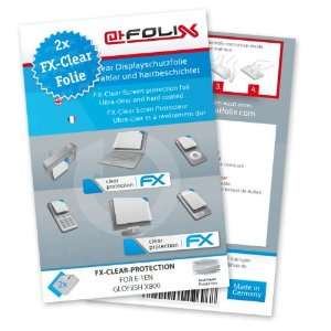  2 x atFoliX FX Clear Invisible screen protector for E Ten 