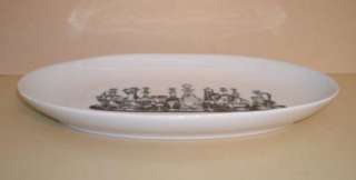 California Pantry Classic Ceramics Oval Wine Platter Plate 2003  