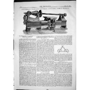   1883 Schischkar Harrison Universal Horizontal Boring Machine