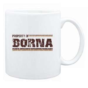 New  Property Of Borna Retro  Mug Name 