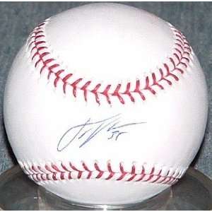 Justin Verlander Autographed Baseball   Autographed 