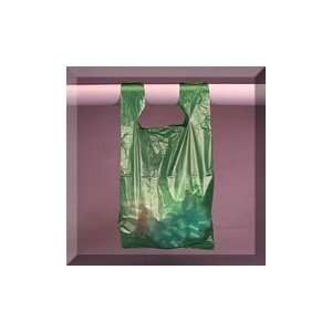   23 (.6) Emerald Grn Hdpe T Shirt Bag