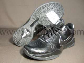 Nike Zoom Kobe V Black Silver Blackout Mens New Basketball VI Sz 11 