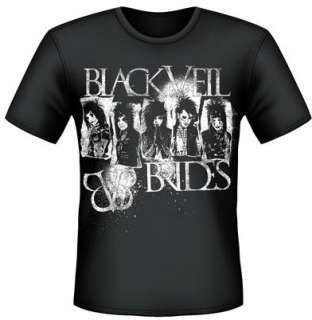BLACK VEIL BRIDES Stripes Official T SHIRT S M L XL T Shirt NEW  