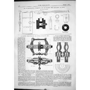   1879 Woodbridge Pressure Guns Stone Buffer Coupling Boulton Vortex