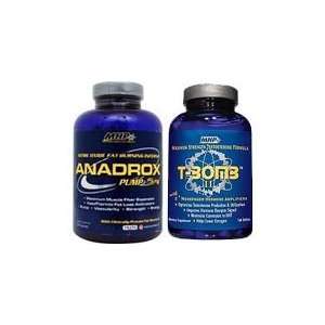 Anadrox Muscle Combo Anadrox & T Bomb II Thermogenic Muscle Formula 