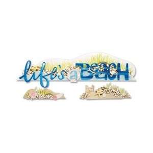  Jolees Boutique A Day At The Beach Title Waves Stickers 