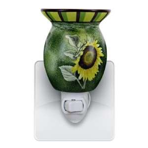   SUNFLOWER PLUG IN WAX OIL WARMER WORKS WITH SCENTSY TARTS SCENTED OIL